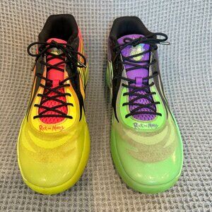 PUMA x Rick and Morty RS-Dreamer Collab Mismatched Basketball Shoes Men’s US 13